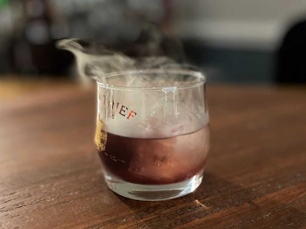 Blackbeard’s Comeuppance – a smoked cocktail for Halloween