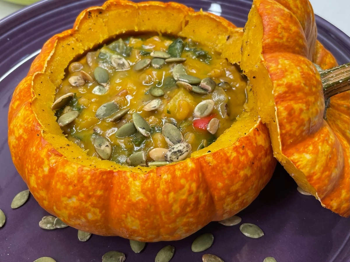 Pumpkin-Lentil Stew